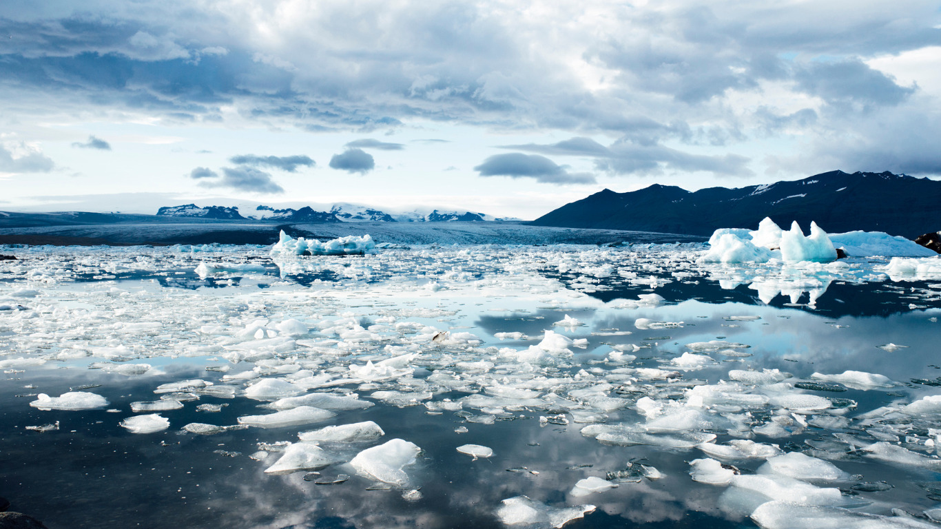 Des glaciers en train de fondre